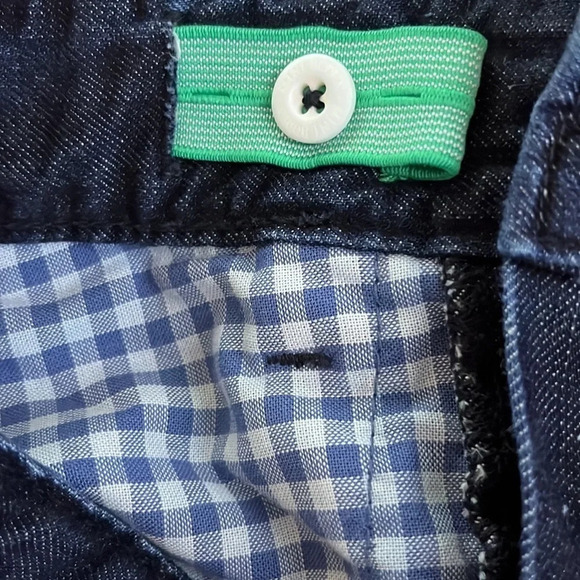 Mini Boden Dark Wash Adjustable Waist Jeans in a size 9Y - Picture 5 of 9